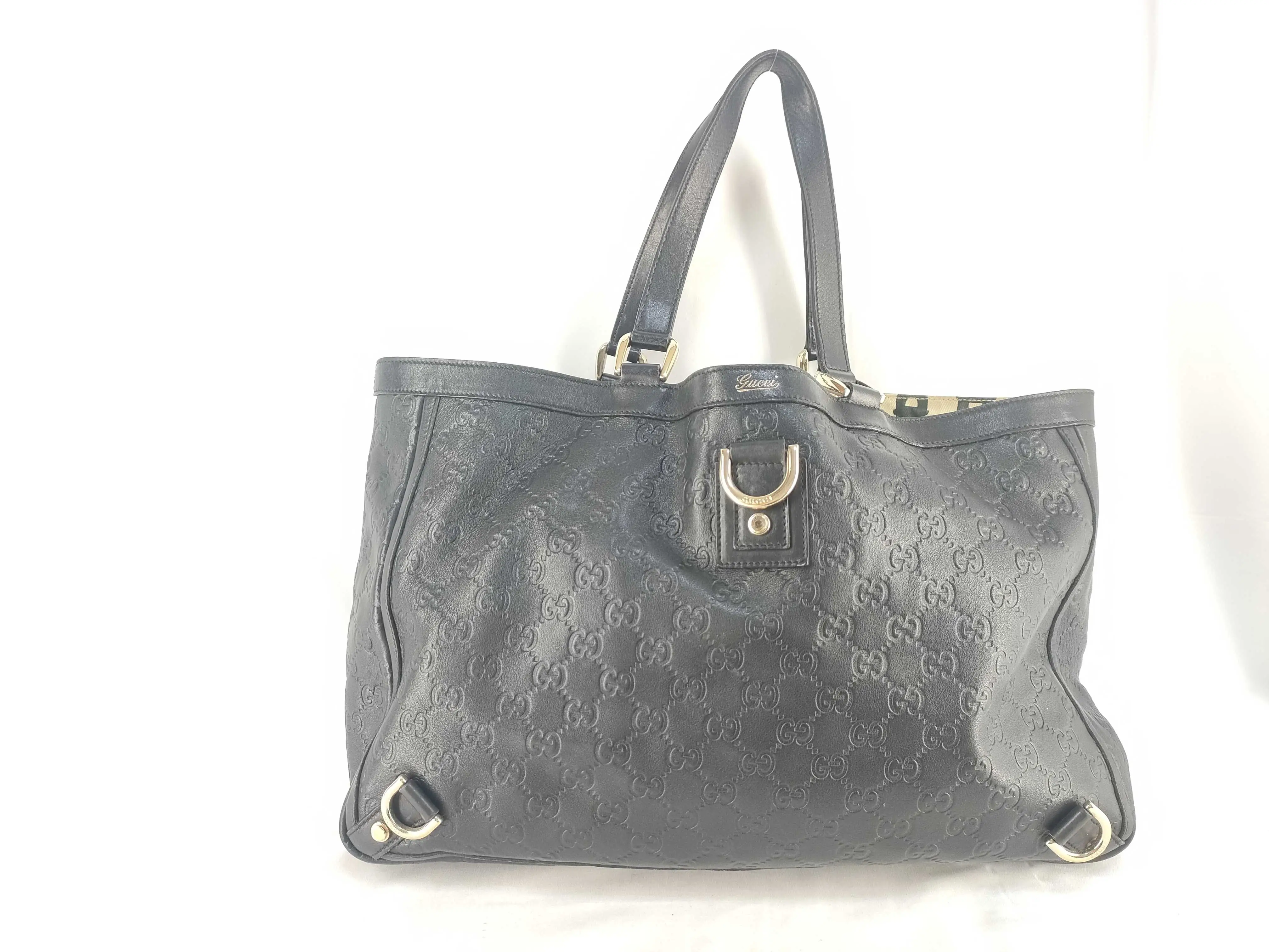 Pre-owned GUCCI PVC Shoulder Bags Sima Sima Abby Tote Bag Tote Bag