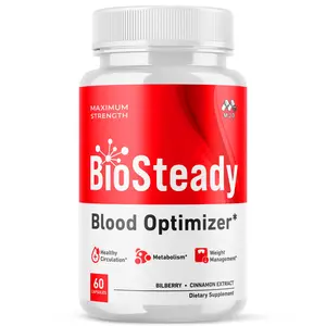 (1 Pack) Biosteady Advanced Support Blood Supplement Bio Steady 60 Capsules