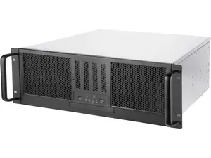 SilverStone RM41-506 Black SGCC 4U Rackmount Server Chassis 6 x 5.25" drive bay External 5.25" Drive Bays