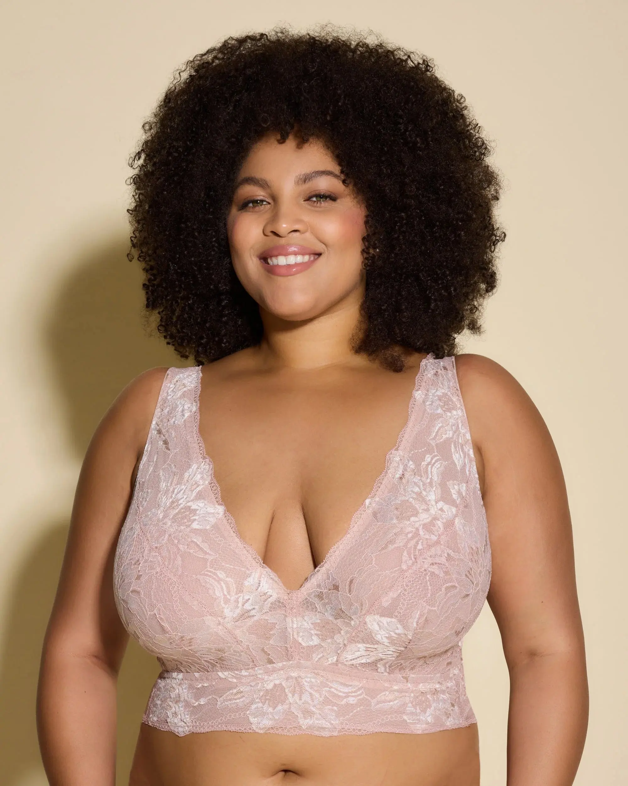 COSABELLA PARADISO ULTRA CURVY BRALETTE MANDORLA: SIZE MEDIUM