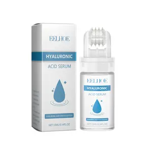 Hyaluronic Acid Roller Serum, Microneedle stimulates collagen production,improves skin elasticity, and reduces wrinklesand sagging.