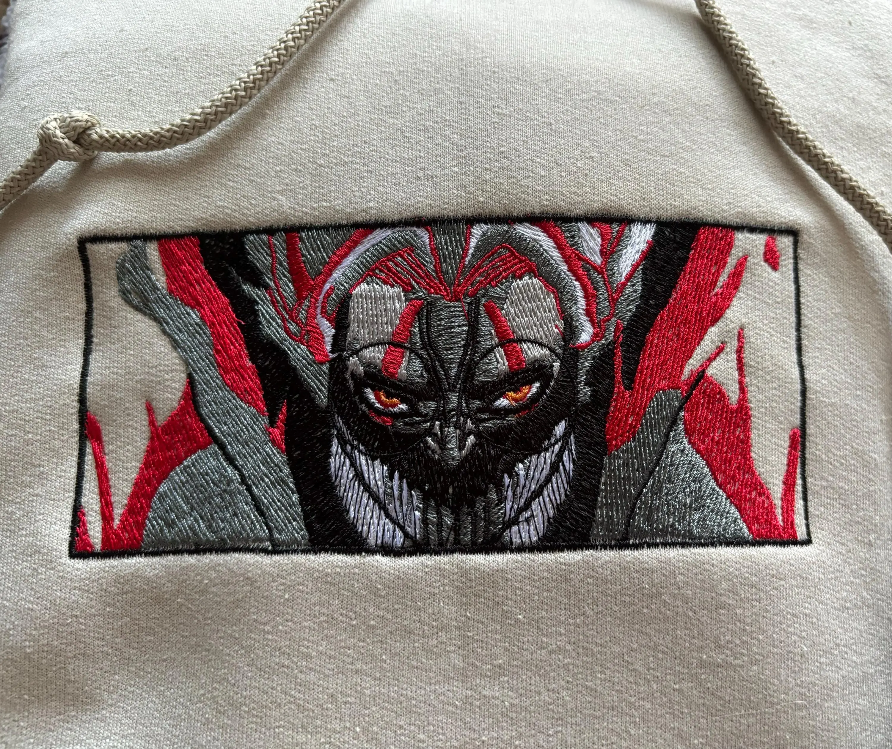 Dandadan Embroidered Sweater, Okarun Embroidery Hoodie, Dandadan Tshirt, Personal Anime Gift Hoodie, Ocult Sweatshirt, Paranormal Cotton Menswear