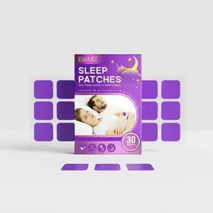 Sleep Patches, 30pcs/box Natural Extract Sleep Patches, Easy Sleep Leading to Sweet Dreams, Night Use Body Care Patches for Adults, Vitamin, Healthcare