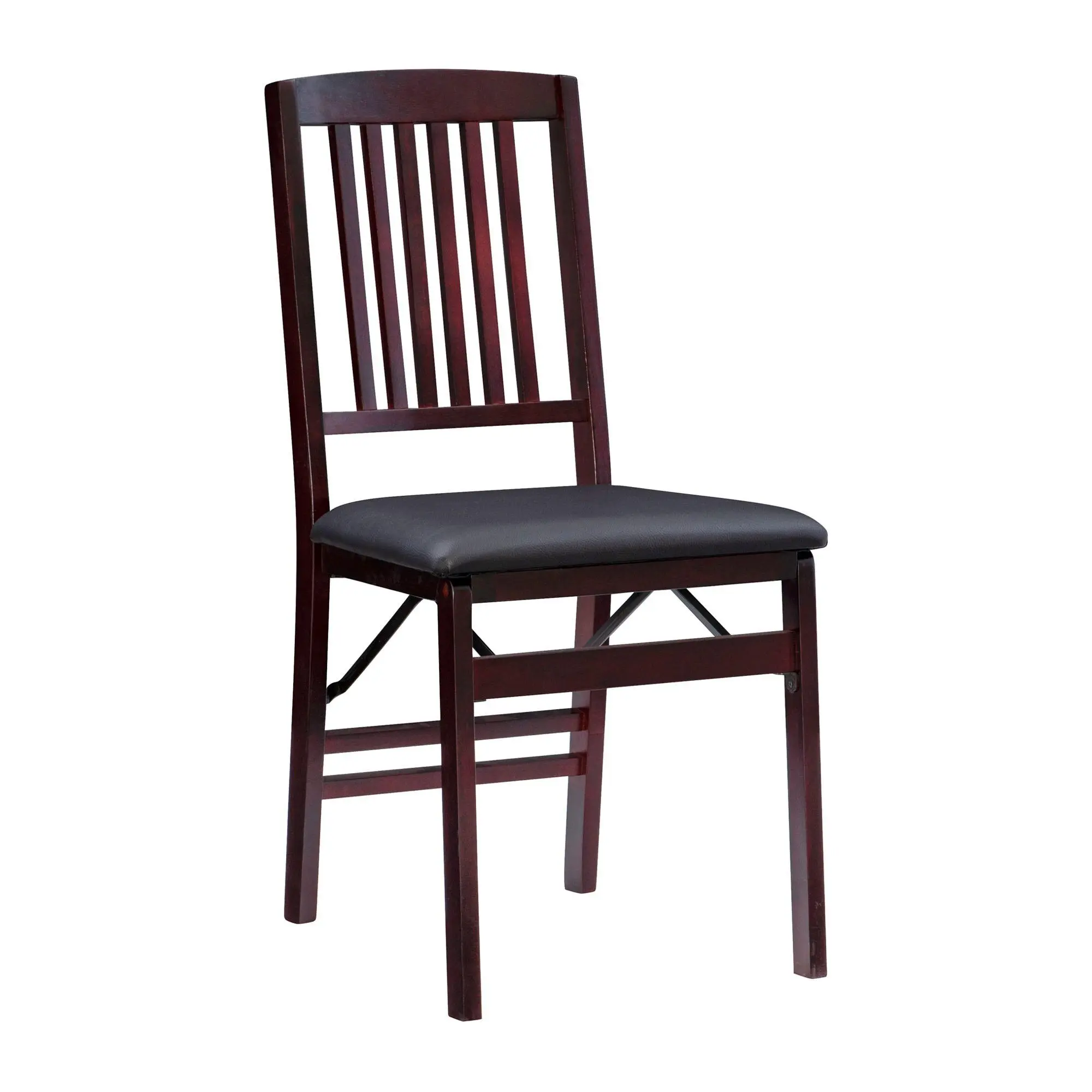 Linon Home Set of 2 West Mission Back Folding K itchen Chair