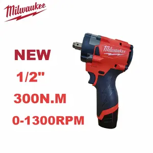 Milwaukee M18 lithium-ion Brushless cordless high torque Impact Wrench – Professional Auto & Mechanical power Tool with LED & Multi-Speed