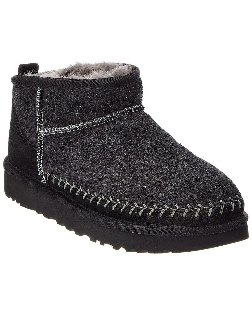 UGG W Classic Ultra Mini Biarritz Suede Bootie