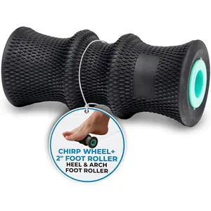 Wheel Foam Roller – Targeted Back & Neck Relief, Lumbar Spine Stretcher, Spinal Decompression Back Stretcher, Massage Roller with Density Foam for Physical Therapy, Supports 500lbs, 2-Inch Mint