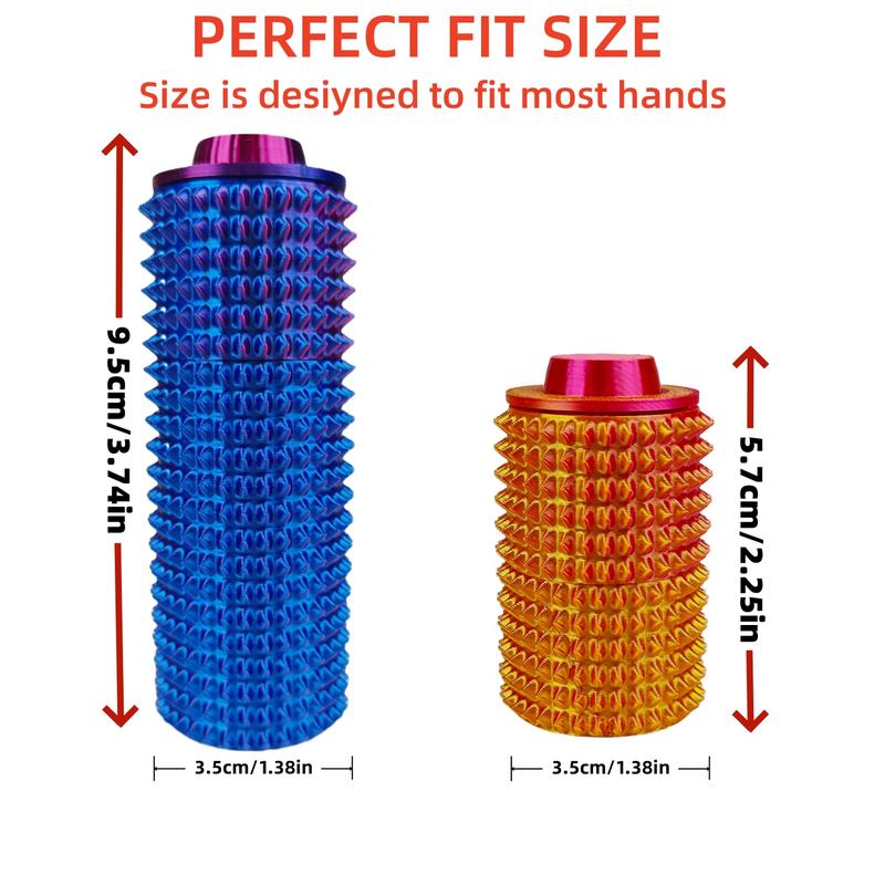 Prickly Spinny Click | Pain Stimming Fidget Toy with Magnetic Silicone Balls & Handmade Taba Squishy for Adults - Discreet Quiet Stress Relief Toy, Stress Relief Sculptures