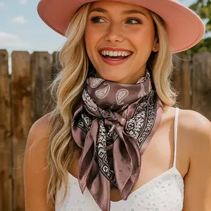 Two Tone Paisley Wild Rag
