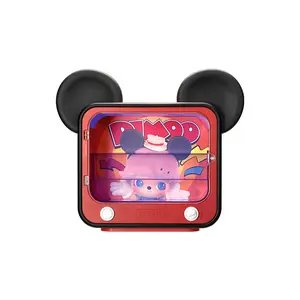 [Spanish]-DIMOO WORLD × DISNEY Series – Contenedor Iluminado en Forma de TV