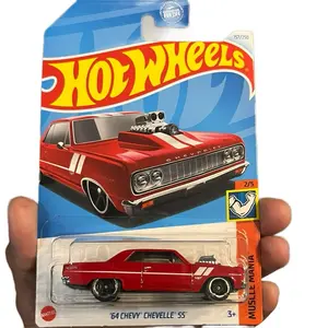 Red 1964 Chevy Chevelle SS Diecast car 1:64 scale
