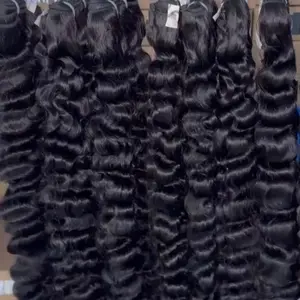 Raw Indian Curly Hair - Natural Luster, Soft & Pretty - 12-32Inches