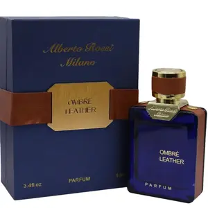 Alberto Rosai Milano Ombre Leather Parfum 3.4fl oz - Timeless Allure with Leather Notes & Sophistication