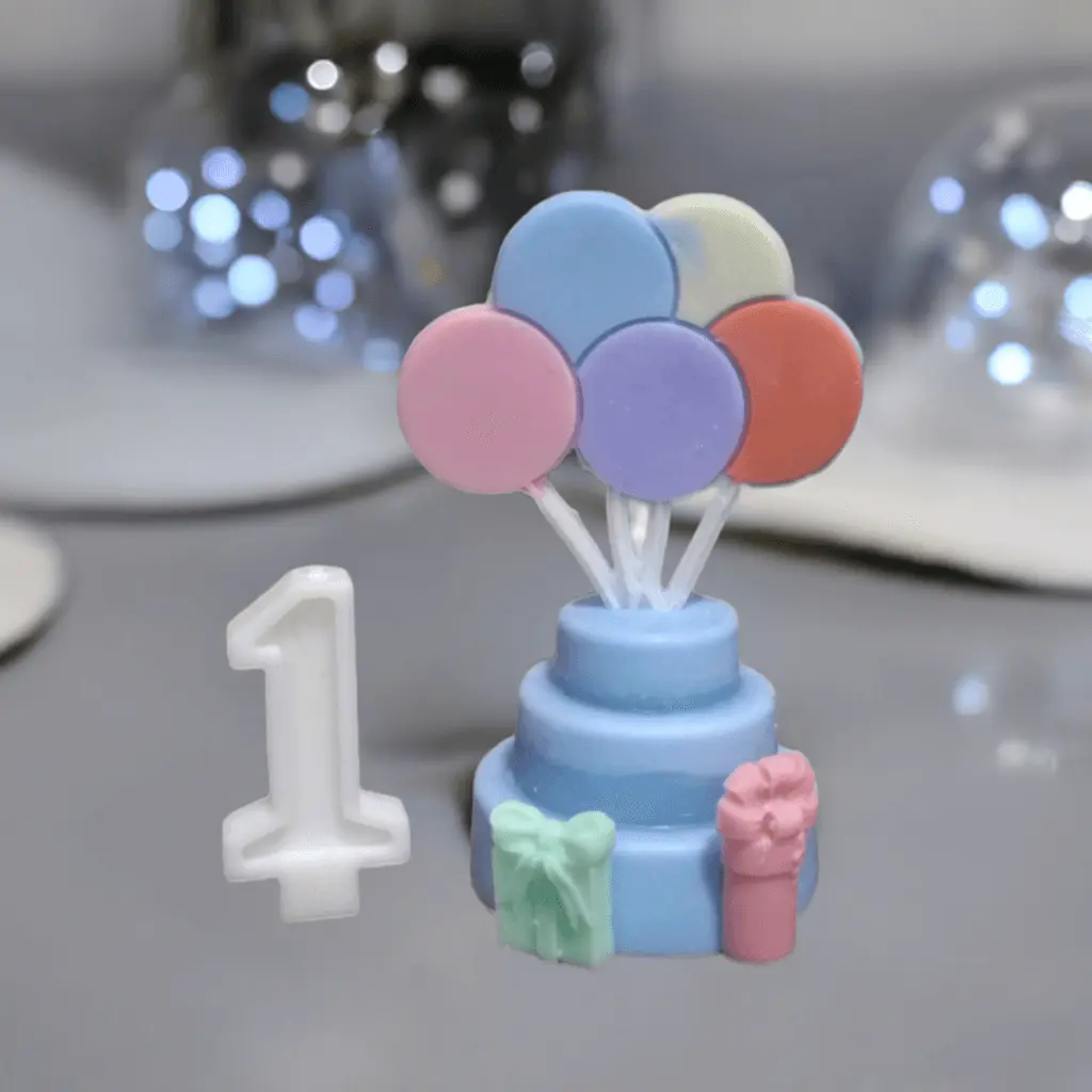 Birthday Balloon Candle