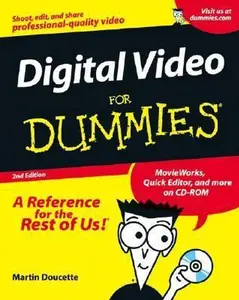 USED Book - Digital Video For Dummies by Martin Doucette (Paperback) - english