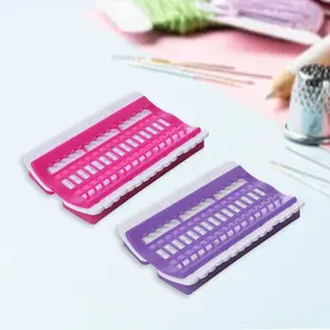 2pcs 30 Positions Floss Organizer Plastic Thread Organizers Embroidery Thread Holder for Sewing and Cross Stitch Embroidery Thread