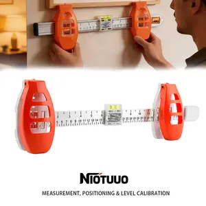 Picture Hanging Tool with Level & Ruler, Multifunctional Frame Alignment Kit for Precise Wall Mounting, Easy Gallery Wall Hanging Tool for Frames, Mirrors & Artwork, DIY Home Decor Installation Tool