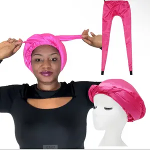 Satin Wrap Around Hair Bonnet with Long Ties for Braids Locs & Long Hair Styles Small Head Size CE Certified Comfortable & Durable