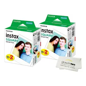 Fujifilm Instax SQUARE Instant Film Value Pack, 40 Exposures