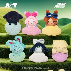 Alien Stage Bunny Series Blind Box – Cute Official Plush Keychain, Anime Fan Collectible & Holiday Gift