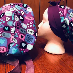 Reversible Medical Scrub Bonnet