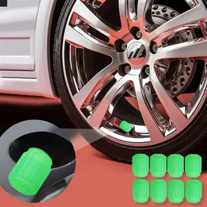 Tire Valve Caps, 8/16 PCS Corrosion Resistant Leak-Proof Tire Pressure Caps, Universal for Car, Truck, SUV, Motorcycles, Bike