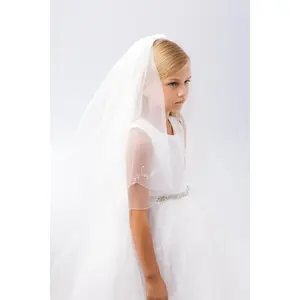 Veil First Communion Flower Girl Accessories Style  714