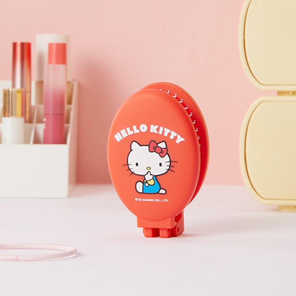 MINISO Folding Comb Hello Kitty Comb and Mirror in One Compact Portable