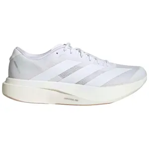 Adidas Men's Cloud White/Warm Sandstone Adizero Evo SL Sneakers, KI6923