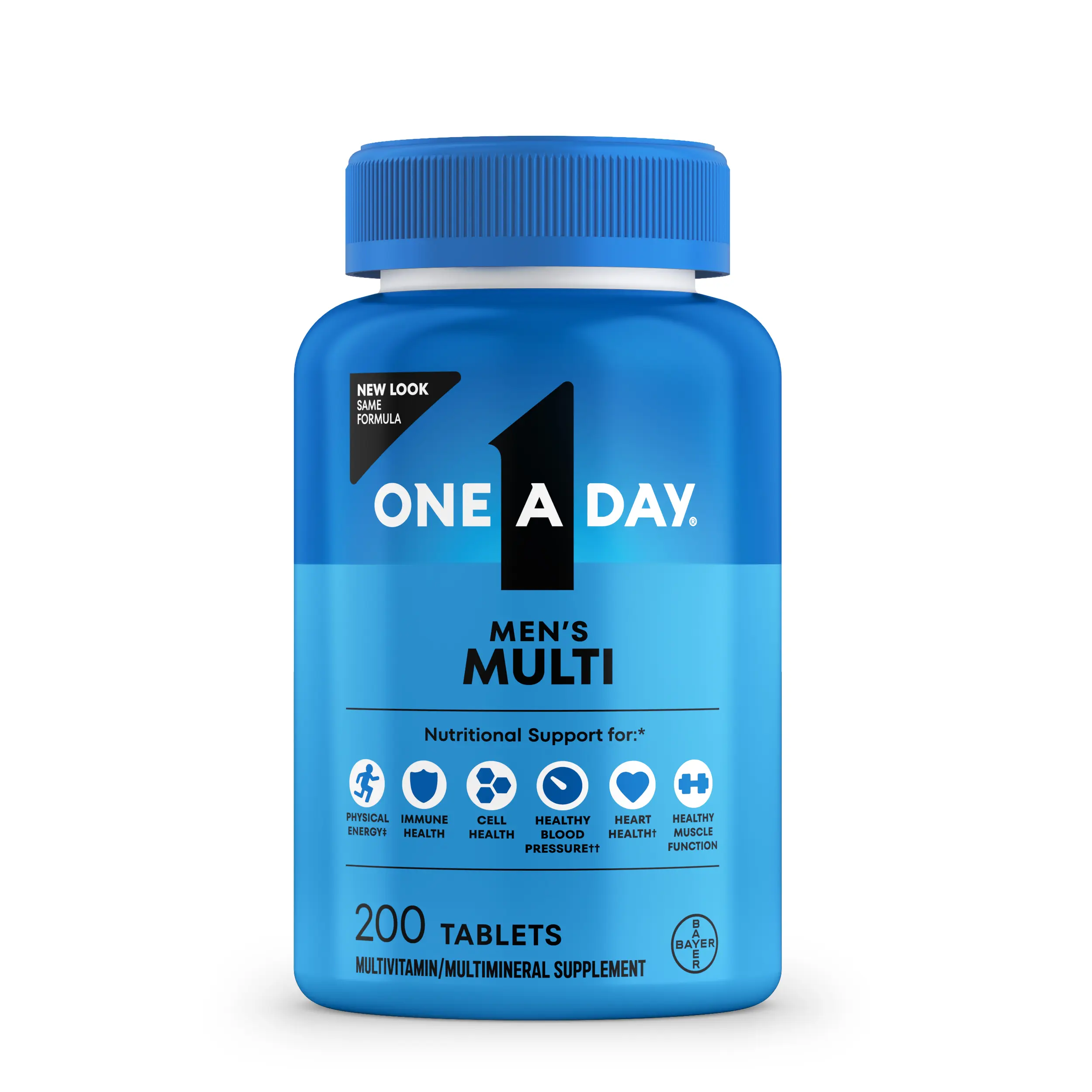 One A Day Men's Multivitamin Daily Health Support 200ct One A Day Men's Multivitamin Daily Health Support 200ct
