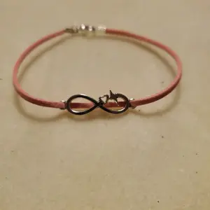 Infinity heart heartbeat bracelet