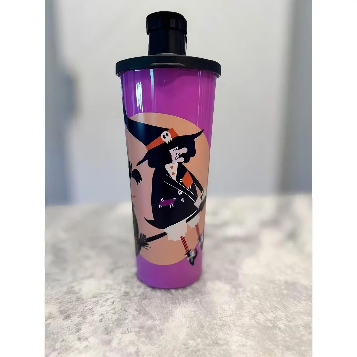 Tupperware Reusable, Washable Halloween Tumblers & Snack Cups Set of 4
