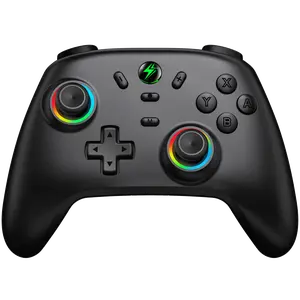 Wireless Controller for Nintendo Switch 2, Controller Switch with Hall Effect Joysticks No Drift No Delay/Cool light/6-Axis Precise Motion Control/Dual Motor Vibration/Adjustable Turbo/Wake Up