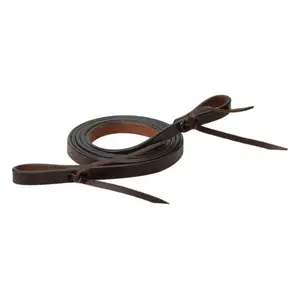45-0520 Weaver Leather Skirting Leather Roper Reins - Dark Oiled