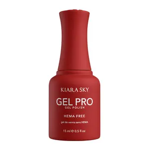Kiara Sky Gel Pro - Kiss Of Death HEMA-Free + TPO Free Nail Gel Polish | Intense Pigmentation, Long-Lasting Wear | Finish: Cream 15ml