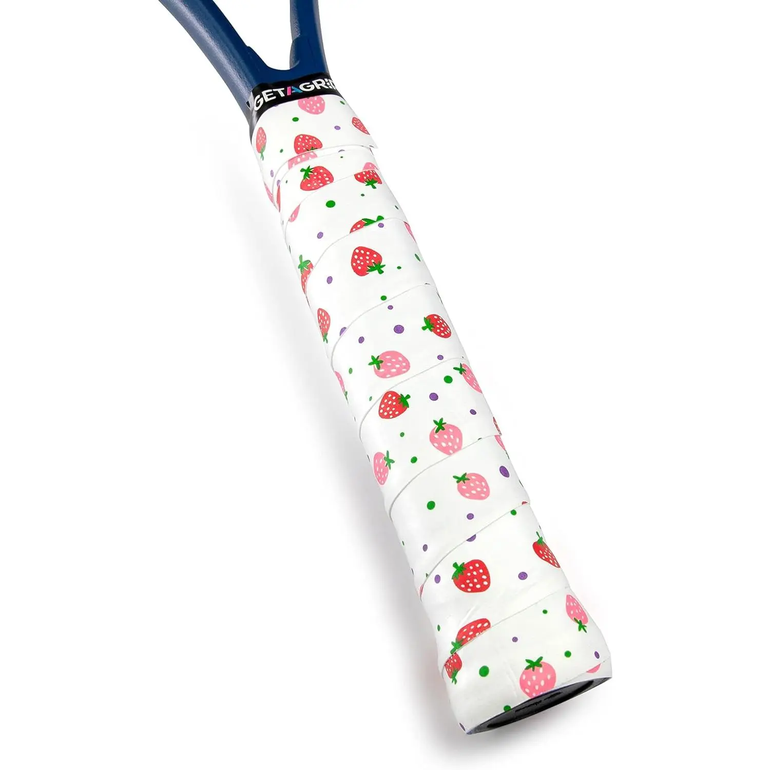 Tennis Overgrips, The Flow & Change Your Spots Patterns - Precut, Anti-Slip, Quick-Drying Grip Tape for Tennis & Badminton Rackets