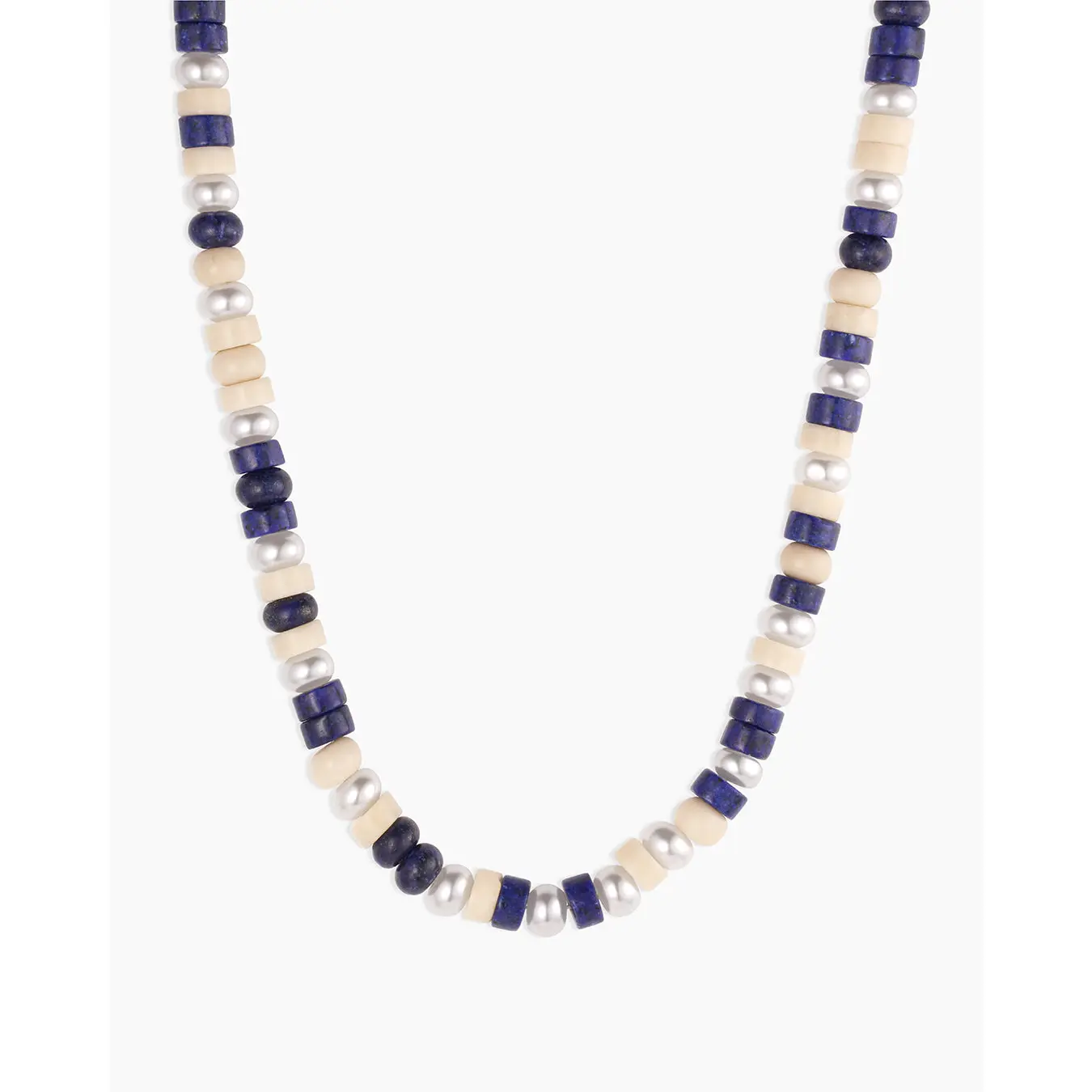 gorjana – Harbor Statement Necklace – 18K Gold-Plated Beaded Necklace – Coastal & Chic – Summer Jewelry & Gift Idea