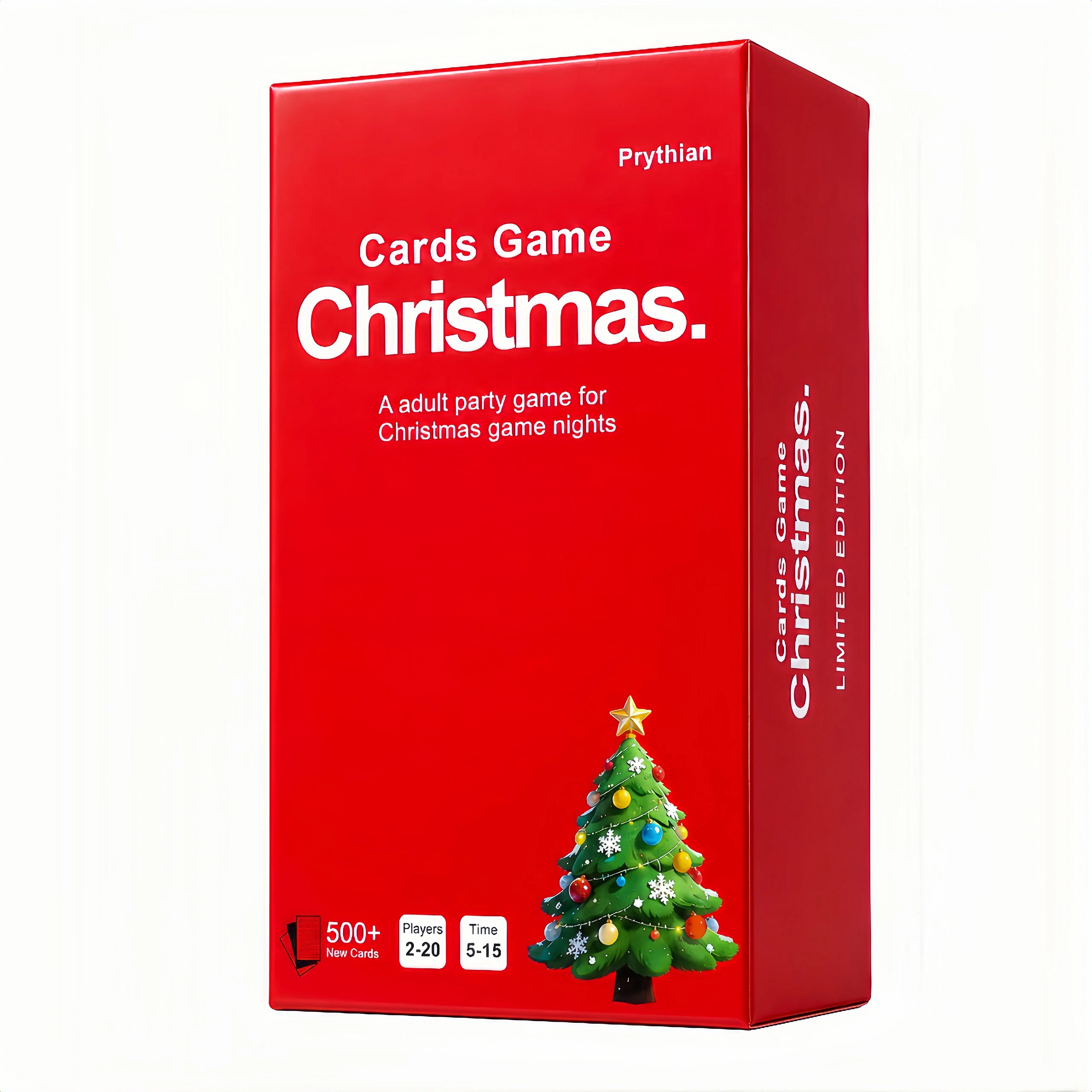 Cards Game Christmas night The Hilariously Irreverent Holiday Game for Adults | 500 Cards of Festive Fun for Parties, Game Nights & Cozy Gatherings | 2–20 Players | Ages 17+
