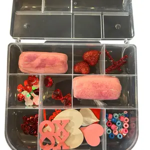 Valentines Day Sensory Dough Play Pack - Interactive Homemade Dough Kits for Creative Imagination & Engaging Play