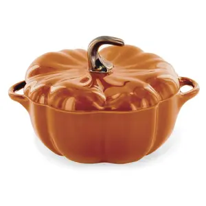 Petite Pumpkin Cocotte, 16-oz, Ceramic