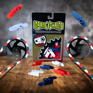 Red White & Blue Chain Caps