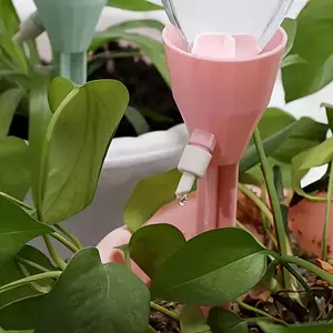 16pcs Automatic Plant Irrigation Kit, Adjustable Water Flow, Compatible with Standard Bottles, Battery-Free, Ideal for Indoor and Garden Plants