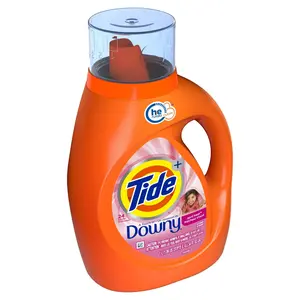 Tide Plus a Touch of Downy Liquid Laundry Detergent, April Fresh Scent, 24 Loads, 34 fl oz