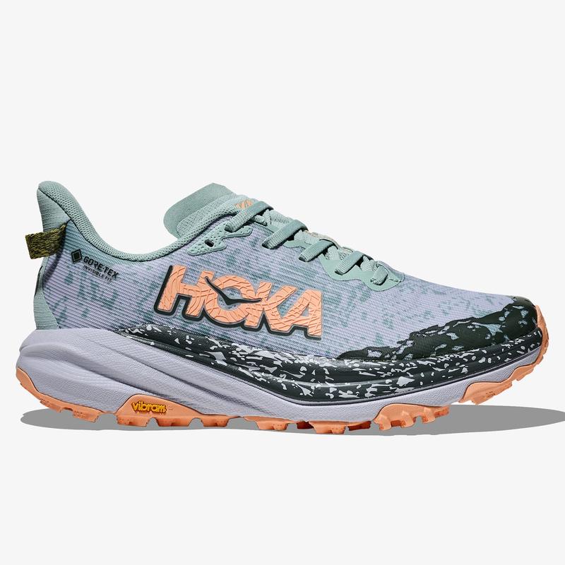 Hoka Speedgoat 6 GTX Women Jade Ash Grey