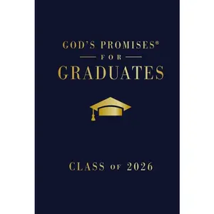 God's Promises for Graduates: Class of 2026 - Navy NKJV: New King James Version (the Perfect Christian Graduation Gift to Celebrate Your Grad) -- Jack Countryman - Hardcover