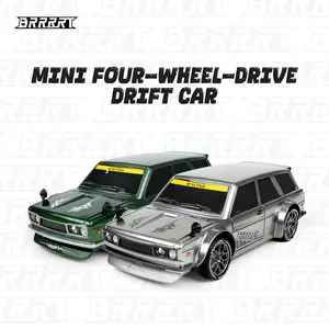 BRRRRT High-speed drift racer with wireless remote control and four-wheel drive power. Features high-brightness LED headlights and a shock-resistant PVC elastic body. This passion-fueled racing car never fears the dark—the perfect gift for boys and girls.