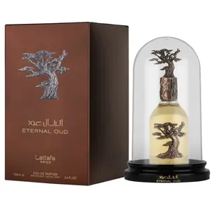 Lattafa Eternal Oud Eau de Parfum - 100ml Unisex Long Lasting Arabic Oud Fragrance Bold & Luxurious Scent Perfumes Arabia