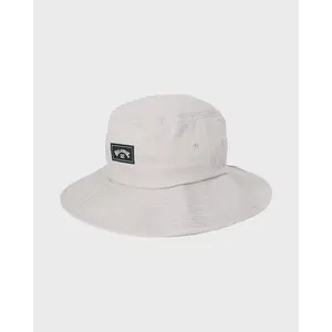 BILLABONG Big John Surf Safari Hat, 100% Cotton Wide Brim Sun Protection Hat Adjustable Chin Strap Woven Label Casual Outdoor Adventure Travel Bucket Hat Lightweight Sun Hat
