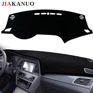 JIAKANUO Dash Cover Mat Fit for Hyundai Sonata 9th generation, suitable for 2015-2019,Dashboard Pad Carpe,Sunscreen, heat insulation, anti glare, reflective protection dashboard