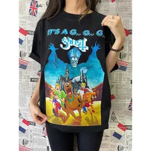 Ghost Rock Band Scooby-doo Sweatshirt, Fan TShirt, Cartoon Halloween Movie Shirt, Spooky Season, Soft Cotton, Graphic Tee Sweatshirt, Hoodie, Comfort Colors